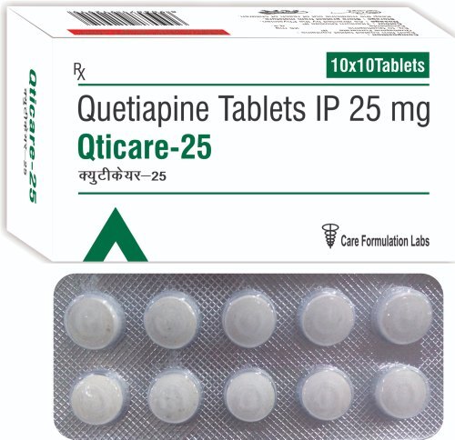 Qticare 25 Mg Tablets, 10X10 Pack General Medicines