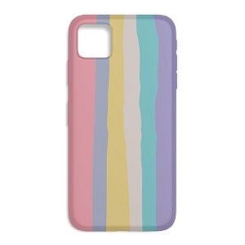 Rectangular 2 Mm Thick Light Weight Multi Color Mobile Cover - Soft Silicone, Fits Phones Up To 5.5 In, Multi Color Design, Durable Protection Against Scratches & Dust
