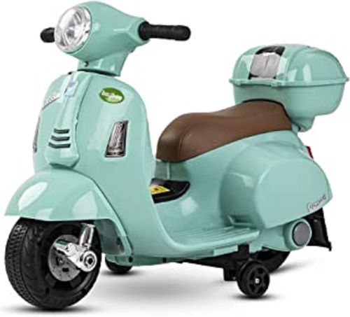 Green Ruggedly Constructed Comfortable Easy To Ride Kids Scooter