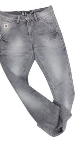 Stretchable And Comfortable Grey Denim Jeans For Mens