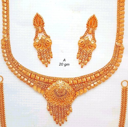 Jewellery Designs Latest Gold Necklace Designs In 20 Grams