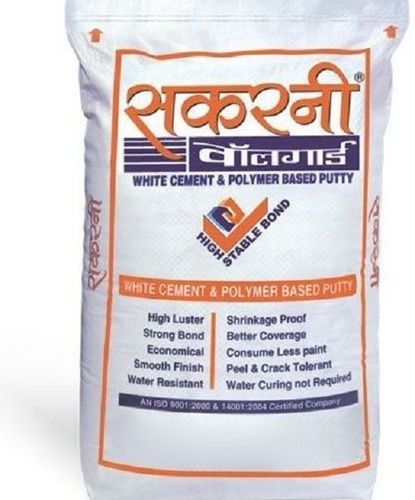 Compressive Strength 7-12 Mm And Powder Form White Sakarni Wall Putty  Grade: Opc