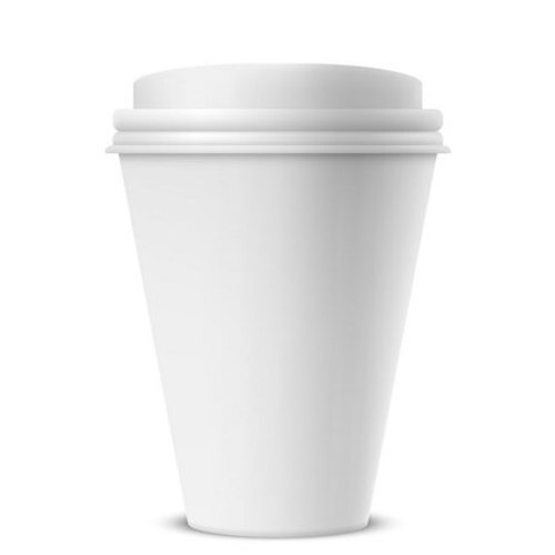 Biodegradable Eco-Friendly Light Weight Recyclable White Paper Disposable Cup