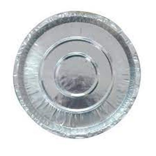 Disposable Silver Paper Plates, 6 Inches Size: 12Inch