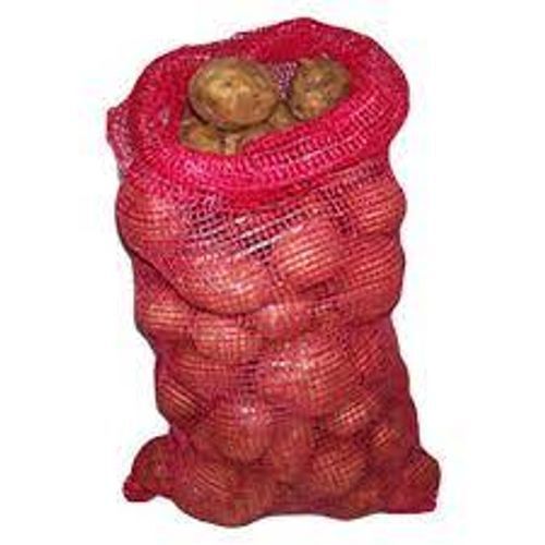 Easy To Carry Less Shipping Expenses Best Quality Red Color Potato Leno Bag  Load Capacity: 25-50  Kilograms (Kg)