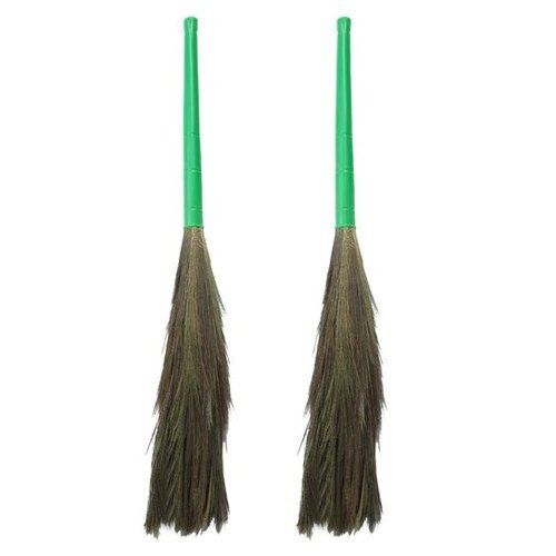 Easy To Use And Clean Soft Non Dust Long Stick Comfortable Grip Brooms ...