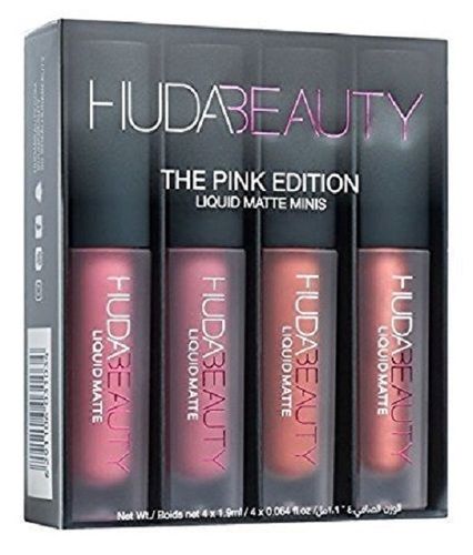 Huda Beauty Nude मल्टीकलर मैट हाइड्रेटिंग लॉन्ग लास्टिंग लिक्विड लिपस्टिक