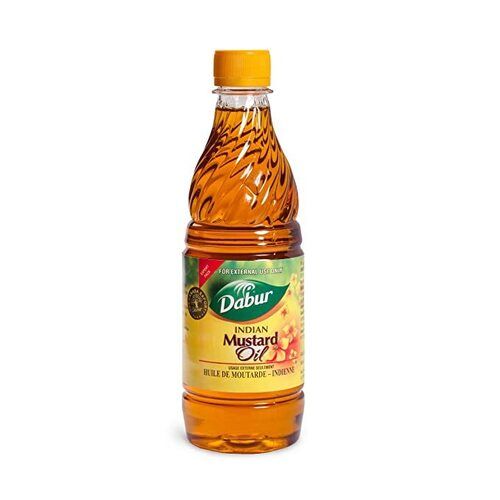 Hygienically Packed No Added Preservative Dabur Kachi Ghani Mustard Oil 