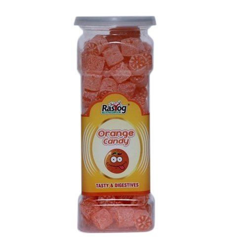 Juicy Sweet And Tasty Mouth Melting, Kids Loving Light Orange Candy  Additional Ingredient: Fruits