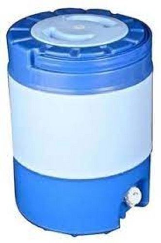 Steel Leak Proof Lightweight Blue And White Plastic Packaged Drinking Water Jar