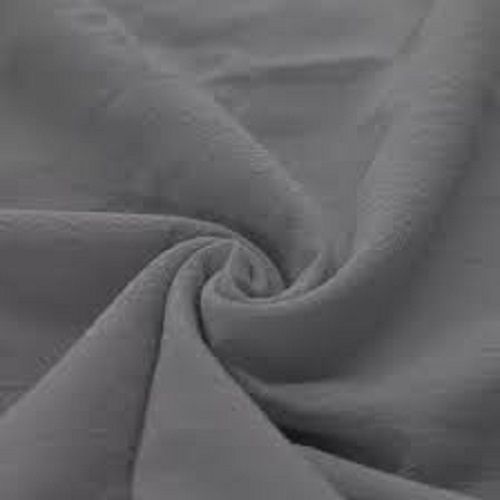 Smooth Light Weight Comfortable Skin Friendly Breathable Gray Plain Cotton Fabrics