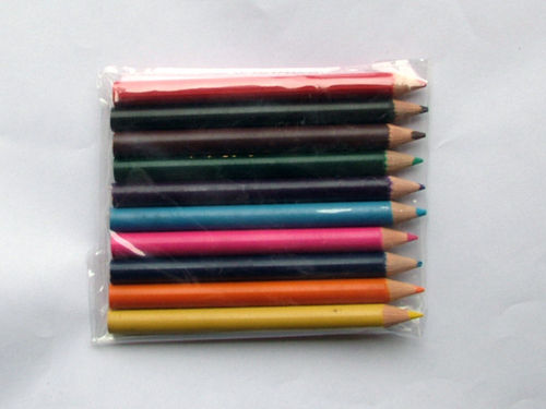 Wood Light Weight Eco Friendly And Easy To Use Multicolor Wooden Drawing Pencils