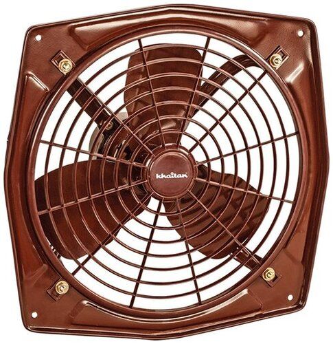 Light Weight Highly Durable Generic Wall Mounted Brown Air Exhaust Fan Blade Material: Stainless Steel