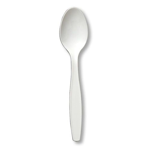 Silver Non-Toxic Light Weight Single Use Disposable Serving Spoon