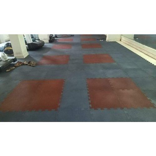 Scratch Resistant And Crack Long Durable Glossy Fine Finish Gym Floor Tiles