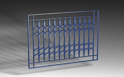 simple modern fancy steel iron window