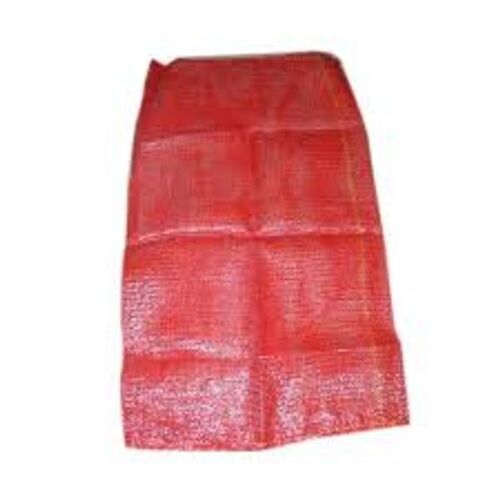 Strong Lightweight Best For Carry Vegetables And Heavy Material Red Plastic Leno Bags