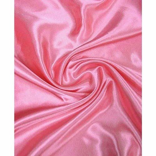 Skin Friendly Breathable Comfortable Light Weight Pink Plain Cotton Fabric  Length: 15  Meter (M)