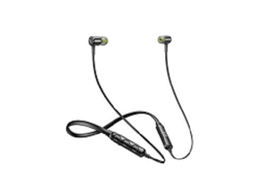 Long Battery Backup Black Wireless Bluetooth Neckband