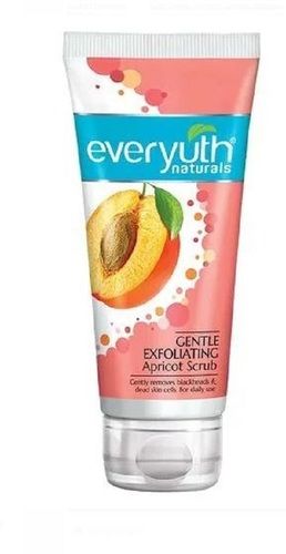 50 Grams Pack Size Gentle Exfoliating Apricot Everyuth Natural Scrub