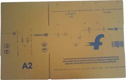 A3 Flipkart Printed Paper Carton Box