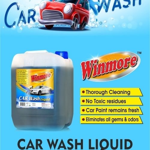 Car Wash Liquid, Thorough Cleaning And No Toxic Residues, Grey Color Car Polishers Size: 1-5 Ltr