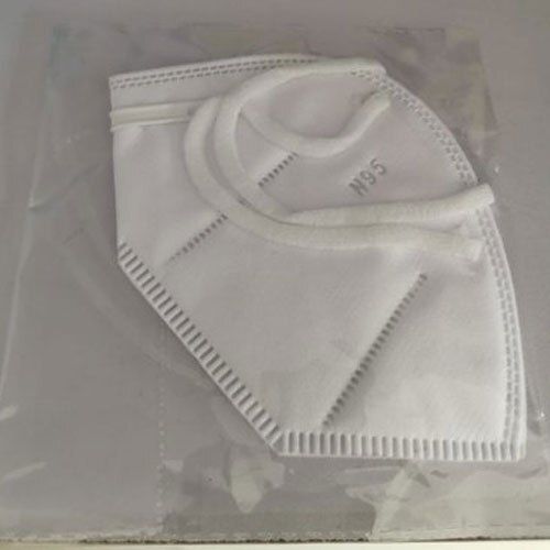 Comfortable White Disposable Non Woven With Elastic Ear Loop N95 Face Mask Gender: Unisex