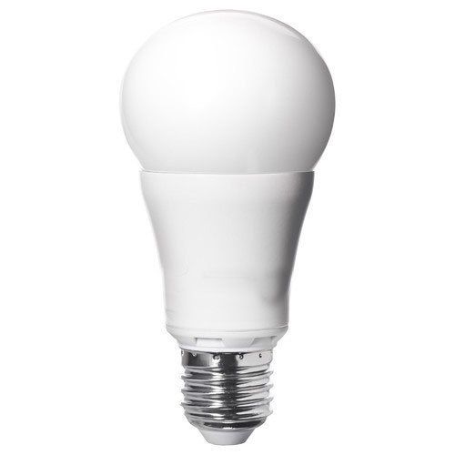 Cool Daylight LED Bulb - 9 Watt, B22 Base Type, 6500K Temperature | Aluminum & Ceramic Body, 3 Star BEE Rating, 80 CRI, Round Shape