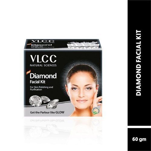 Diamond Glow With Vlcc Diamond Facial Kit, 60 Gram