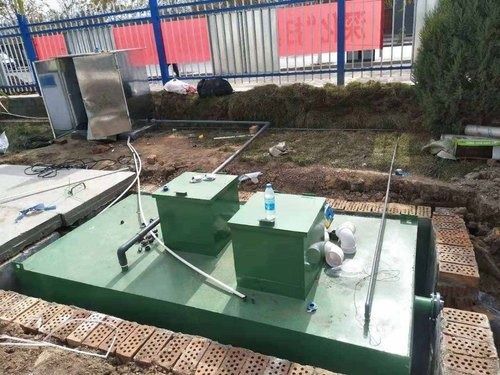 Semi Automatic Floor-Mounted Stp Sewage Water Treatment Plant For Residential And Commercial Building