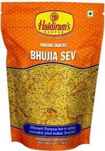 For Tea Time Companion Best In Flavour Crunchy And Tangy Flavour Haldiram Bhujia Sev Carbohydrate: 4 Grams (G)