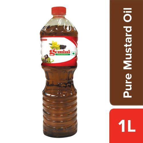 Gemini Sunflower Nutri Fresh Lock Technology Refined Mustard Oil  Application: Cooking