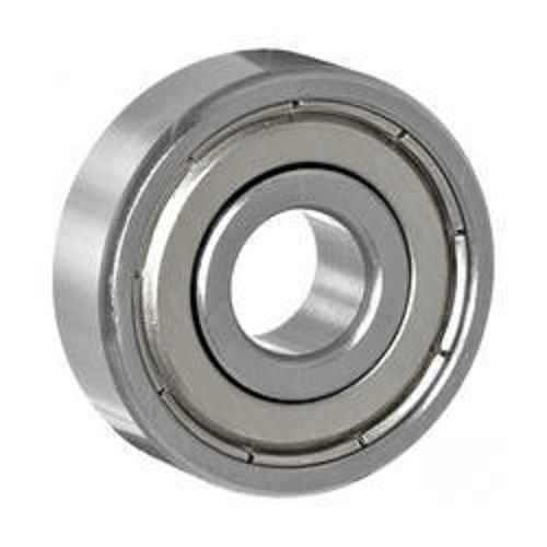 High Strength Sturdy Constructed Round Silver Single Raw Deep Groove Roller Bearing