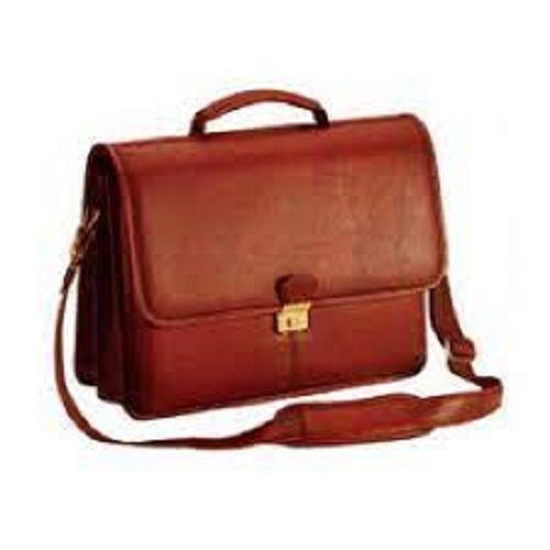 Easy to Carry Light Weighted Single Compartment Leather Office Bags For Unisex