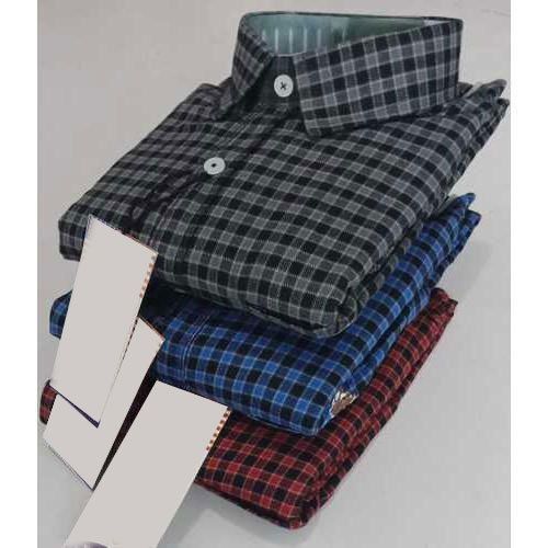 Blue Men'S High Quality Pure Cotton Multi Colors Formal Check Shirt 