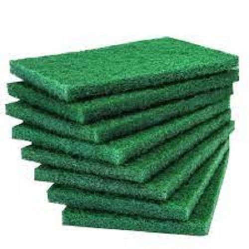 Green Non Scatch And Biodegradable Scrubbing Pads For Dishes