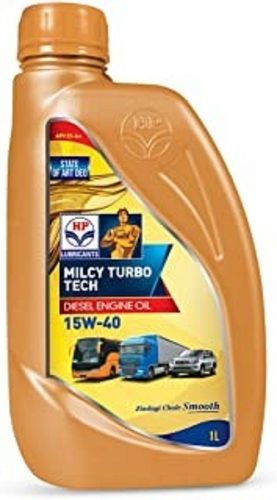 Pack Of 1 Litre Pack Type Can 15W 40 Hp Milcy Turbo Tech Diesel Engine Oil Application: For Automotive