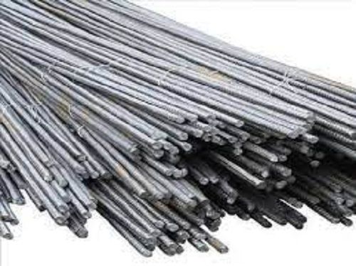 Rust And Corrosion Resistance Long Durable Mild Steel Silver Tmt Bar 