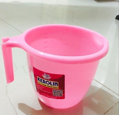 Strong Durable Light Weight Unbreakable Leak Resistant Pink Plastic Mug