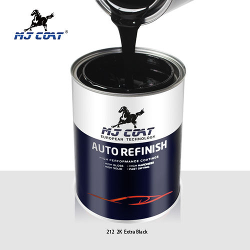 Super Smooth Finish Weather Proof Solvent Based Nc Matt Black Paint