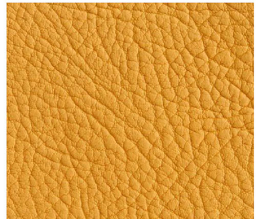 Yellow Color Plain 500 Gm Weight 2 Mm Thickness Pvc Leather 