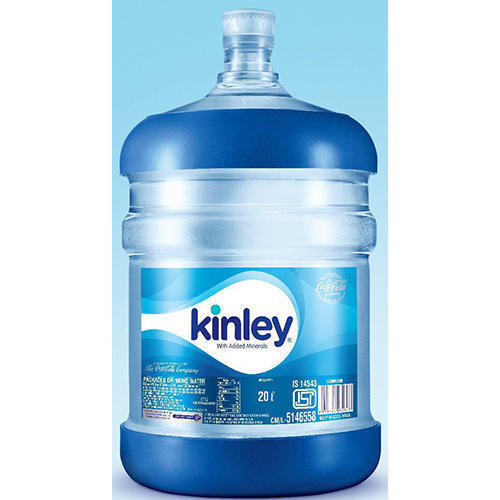 100% Naturally And Healthy Refreshing Minerals Enriched Purified 20L Kinley Mineral Water Jar Packaging: Can