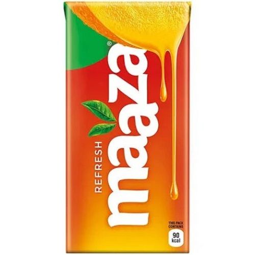 125 Ml Pack Size Yellow Sweet Maaza Mango Refresh Juice 