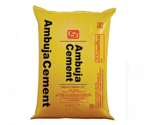 Corrosion Resistance Medium Ambuja Grey Cement With 50 Kilogram Snack Bag Pack  Bending Strength: 71.23 (3.9)