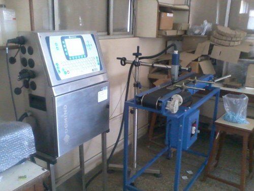 Fully Automatic And Highly Effective Heavy Duty Silver Inkjet Batch Coding Machine