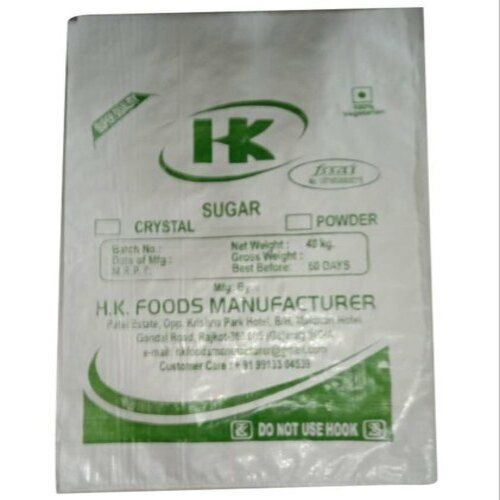 High Resistance Tearing And Strong Quality Polypropylene Printed Sugar Bag