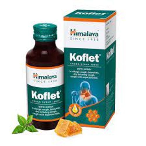 Himalaya Koflet Cough Syrup 100Ml  Ingredients: Tulasi