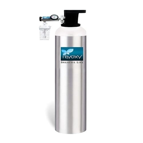 Instant Relief From Altitude Sickness Unique Aluminum Myoxy Ultra-Lightweight Oxygen Cylinder
