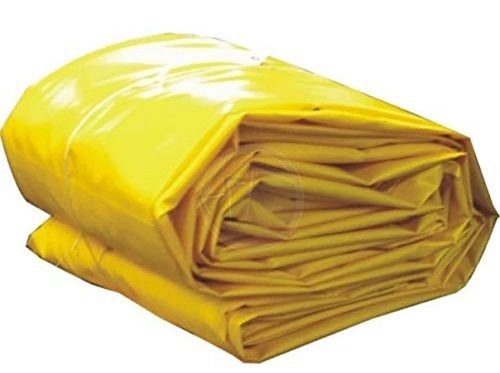 Light Weight Easy To Carry Long Lasting Term Service Yellow Plain Plastic Fabric 