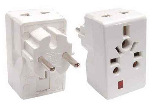 High Quality Long Durable Light Weight And Easy To Use White Multi Plug Application: Home Appliances